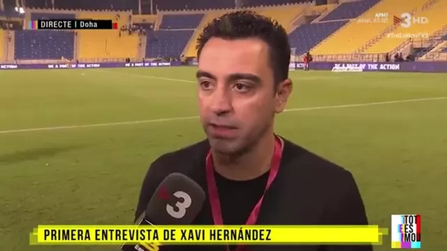 Barcelona: &quot;Estoy con muchas ganas de volver a casa&quot;, afirmó Xavi