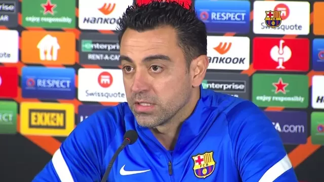 La palabra de Xavi. | Video: @FCBarcelona