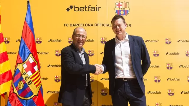 Barcelona firmó un acuerdo de patrocinio con Betfair por tres años