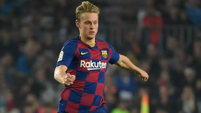 De Jong llegó al Barcelona en julio de 2019. | Foto: AFP/Video: YouTube