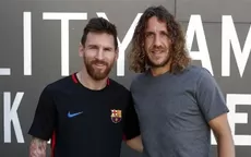 Barcelona: "Un futbolista que se cuida como Messi puede estar hasta los 38", dijo Puyol - Noticias de carles puyol