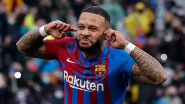 Ferrán Torres y Memphis Depay le dieron la victoria al cuadro catalán.  | Foto: Barcelona