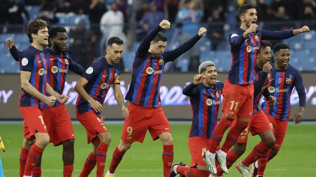 Barcelona ganó segunda semifinal y disputará la Supercopa de España frente al Real Madrid