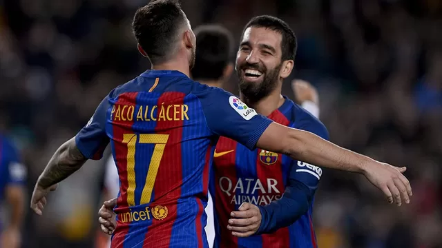 Barcelona goleó 7-0 al Hércules en la Copa del Rey sin la 'MSN'