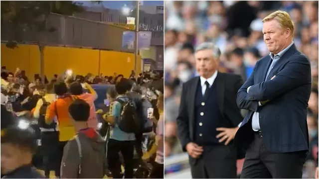 Barcelona: Hinchas golpearon el auto de Ronald Koeman a su salida del Camp Nou