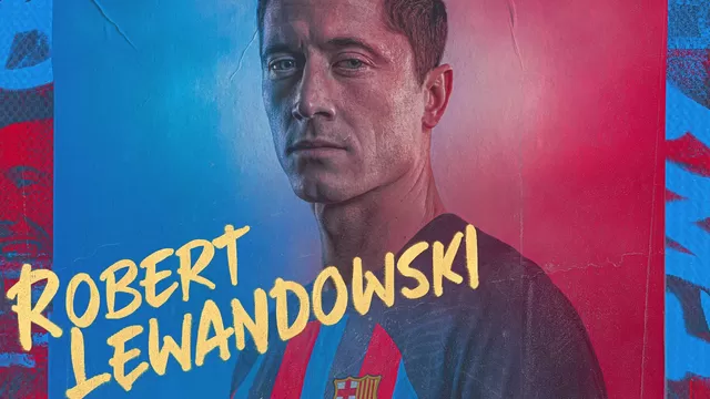 Barcelona hizo oficial el fichaje de Lewandowski hasta el 2027