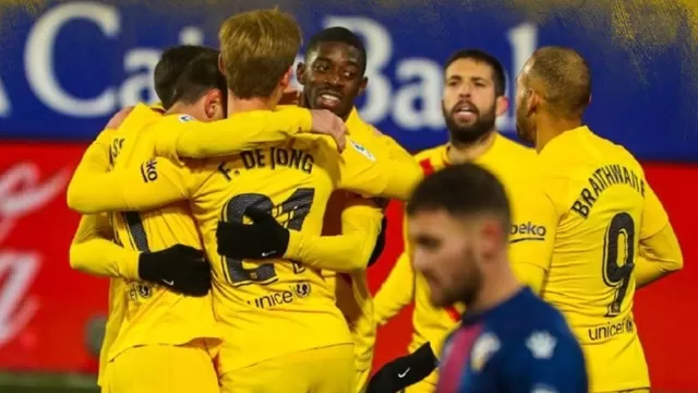 Barcelona venció 1-0 al Huesca en duelo por la fecha 17 de LaLiga