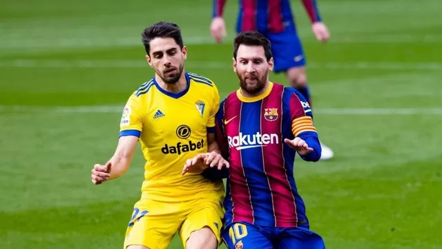 Barcelona igualó 1-1 frente al Cádiz por LaLiga española