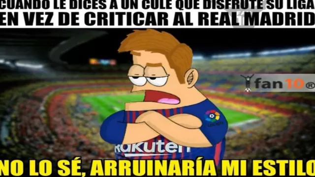 Barcelona igualó 2-2 ante Real Madrid y generó estos hilarantes memes-foto-9