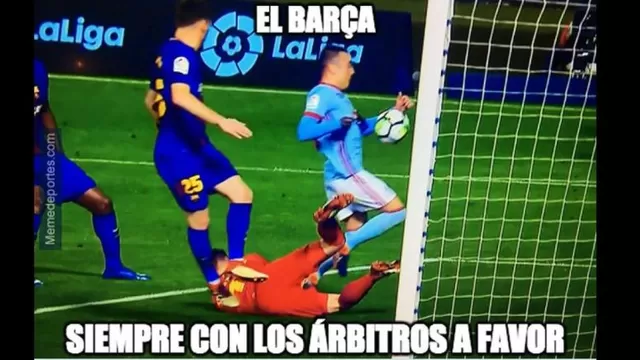 Barcelona igualó con el Celta por la Liga y generó estos hilarantes memes-foto-9