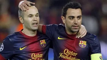 Iniesta y Xavi jugaron juntos en Barcelona | Foto: As.