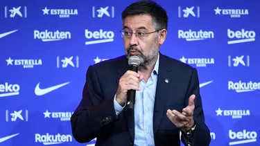 Josep Maria Bartomeu, presidente del Barcelona. | Foto: AFP