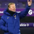 Barcelona: Koeman destacó la seriedad y concentración de su equipo ante Valladolid