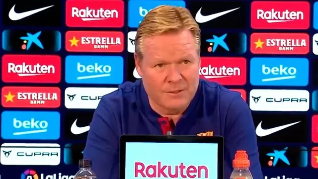 Ronald Koeman, entrenador neerlandés de 57 años. | Video: @barcelona