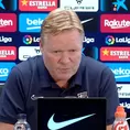 Barcelona: Koeman pidió dejar en el pasado a Messi, a poco del debut en LaLiga 2021/22