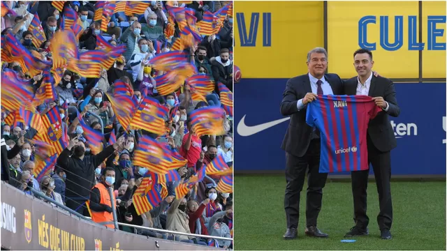 Barcelona: Lanzan cántico contra el PSG en presentación de Xavi en el Camp Nou