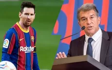 Barcelona: Laporta dará este viernes explicaciones sobre el adiós de Messi - Noticias de joan-laporta