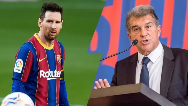 Barcelona: Laporta dará este viernes explicaciones sobre el adiós de Messi