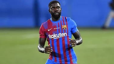 El último partido de Umtiti con Barcelona fue en diciembre de 2021. | Foto: AFP/Video: LaLiga