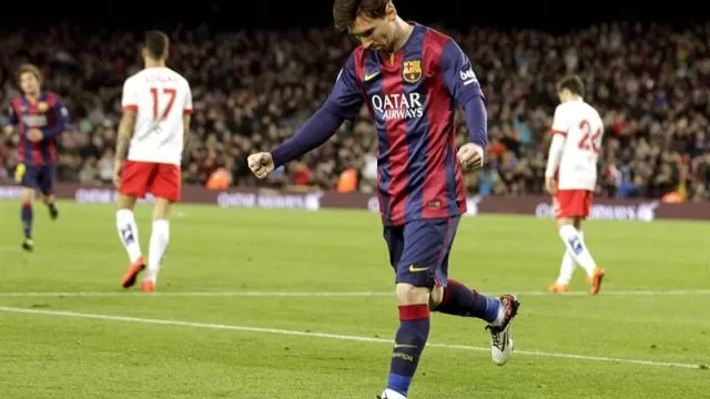Barcelona: Lionel Messi y una gran definición ante Almería