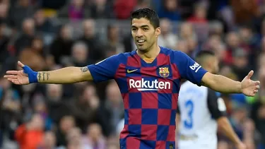 Luis Suárez termina su contrato con el Barcerlona en el 2021. | Foto: AFP