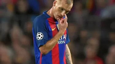 Barcelona: Mathieu se lesionó y estará unas tres semanas de baja