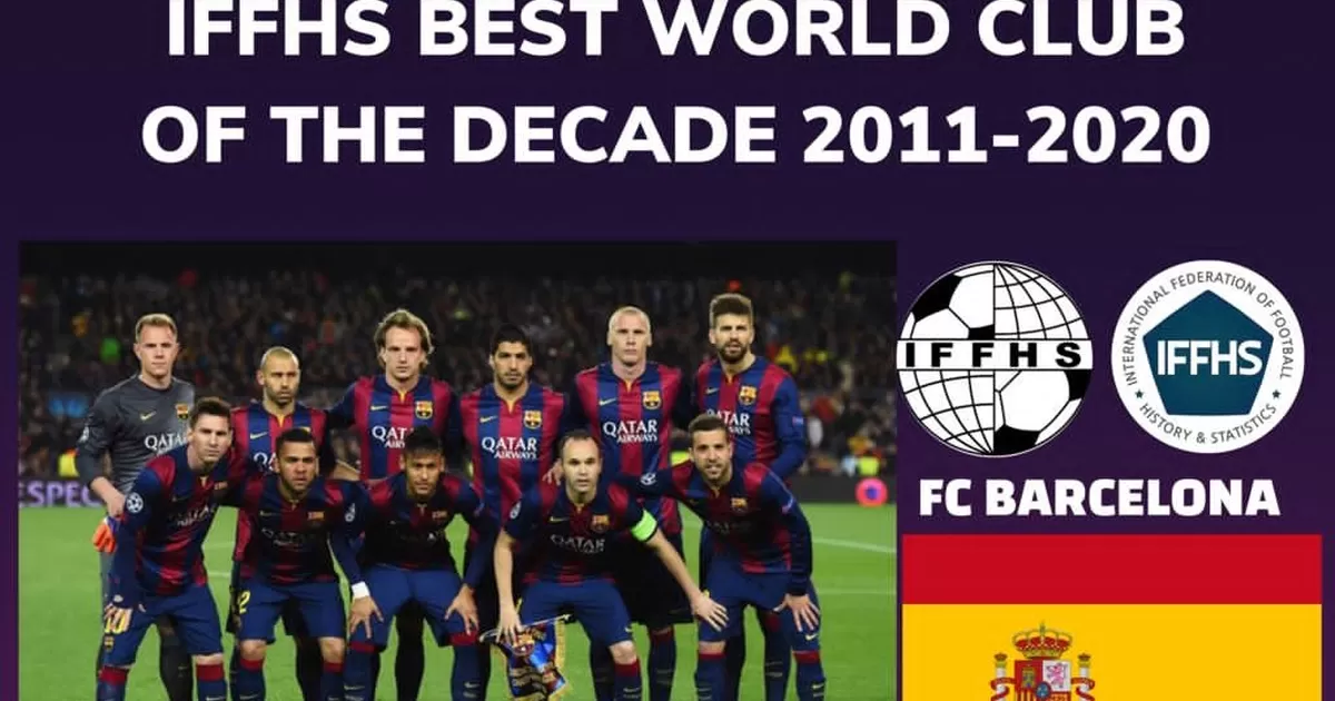Barcelona es el mejor club del mundo de la última década, según la IFFHS |  España | America deportes