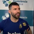 &quot;Barcelona es el mejor equipo del mundo&quot;, afirmó Sergio Agüero