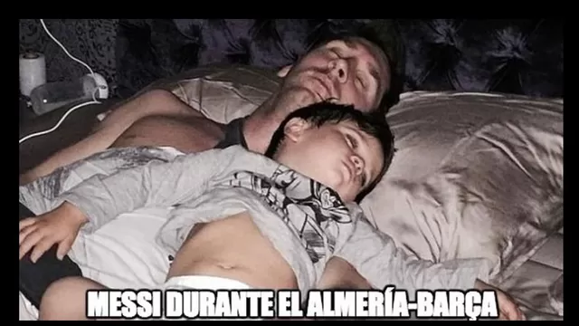 Barcelona: memes del triunfo ante Almería agarran de punto a Messi-foto-4