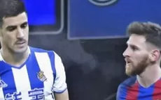 Barcelona: Messi explotó por pelotazo de Yuri que el árbitro no vio - Noticias de yuri-siomin