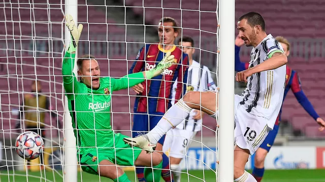 Barcelona cayó goleado 3-0 por la Juventus en el Camp Nou. | Foto: Twitter