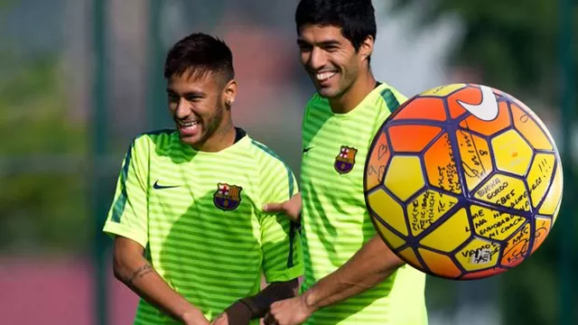 Barcelona: Neymar y su divertida dedicatoria a Suárez por su triplete