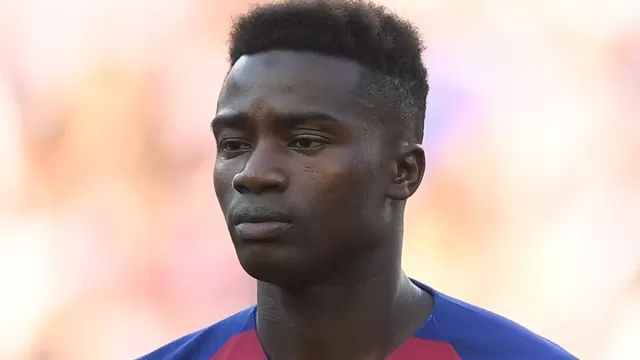 Moussa Wagué, futbolista senegalés de 21 años. | Foto: AFP