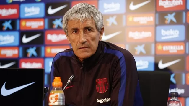 El técnico del Barcelona confía en que se pueda contratar un refuerzo. | Foto: Barcelona