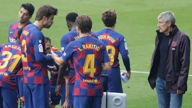 El entrenador del Barcelona reconoció las falencias de su escuadra. | Foto: Barcelona