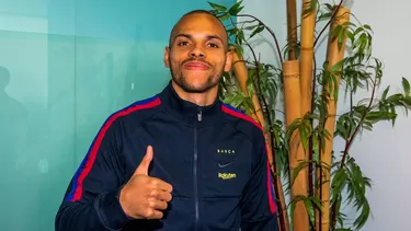 Martin Braithwaite llega procedente del Leganés. | Foto: Barcelona