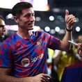 Barcelona: La palabra de Robert Lewandowski tras su debut con camiseta azulgrana