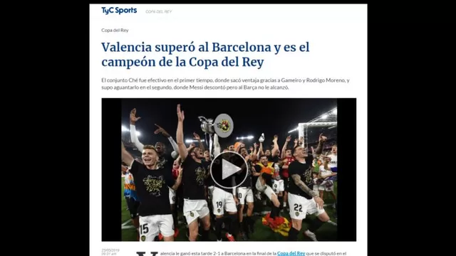 Las portadas del mundo tras la derrota del Barcelona.-foto-2