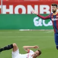 Barcelona: Piqué sufre un esguince de rodilla a una semana del PSG