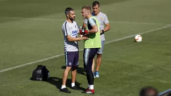 Barcelona: El portero holandés Cillessen se lesionó en los entrenamientos