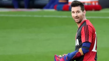 Leo Messi le dedicó gol a Maradona. | Foto: AFP/Video: Espn