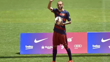 Aleix Vidal reci&amp;eacute;n podr&amp;aacute; jugar con el Barcelona a partir de enero de 2016 por la sanci&amp;oacute;n de la FIFA (EFE)