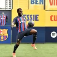 Barcelona presentó oficialmente a Kessié: ¿Cómo le fue dominando el balón?