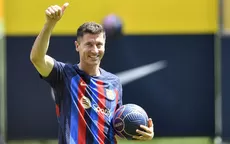 Barcelona presentó a Lewandowski ante 57 300 hinchas en Camp Nou - Noticias de robert-ardiles