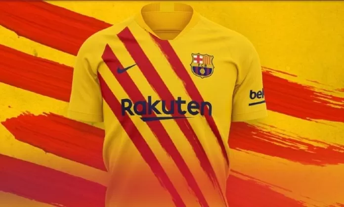 Barcelona Presentó Su Cuarta Camiseta Para La Temporada 2019 2020 Cataluñaespañaliga Española 