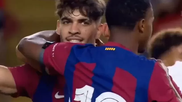 Abde Ezzalzouli selló el triunfo del Barcelona. | Video: @FCBarcelona