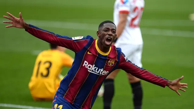 Ousmane Dembélé, atacante francés de 25 aos. | Foto: AFP/Video: FC Barcelona