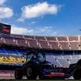 Barcelona renueva el césped del Camp Nou de cara a la próxima temporada