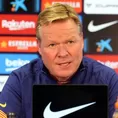 Barcelona: Ronald Koeman explotó por consultas sobre su futuro en tienda azulgrana