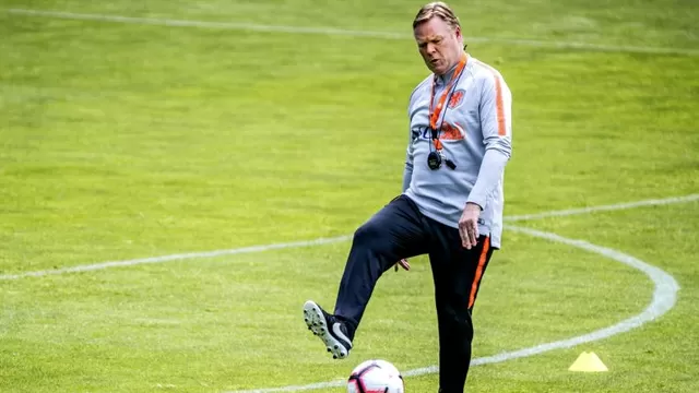 Koemann es el actual técnico de la selección de Holanda. | Foto: AFP